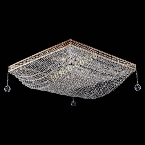 Люстра Квадрат Венеция купол №5 в Новокузнецке Гусь Хрустальный