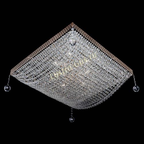 Люстра Квадрат Венеция купол №5 в Новокузнецке Гусь Хрустальный