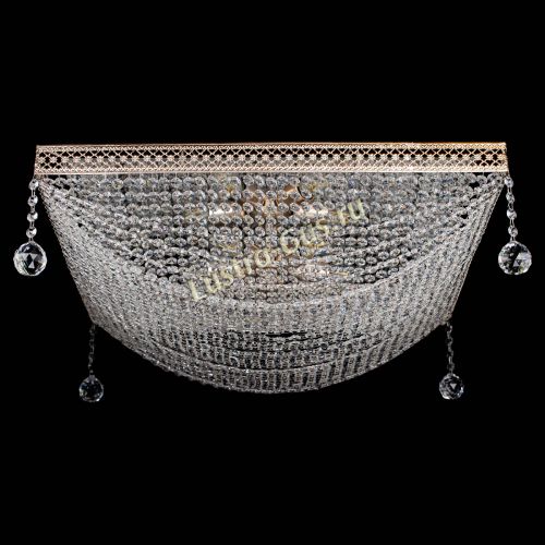 Люстра Квадрат Венеция купол №5 в Новокузнецке Гусь Хрустальный