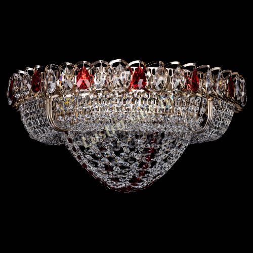 Люстра Лада красная в Новокузнецке Люстра Лада красная в Новокузнецке