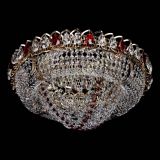 Люстра Лада красная, диаметр - 450 мм, цвет - золото, Люстры Гусь Хрустальный Люстра Лада красная, диаметр - 450 мм, цвет - золото, Люстры Гусь Хрустальный