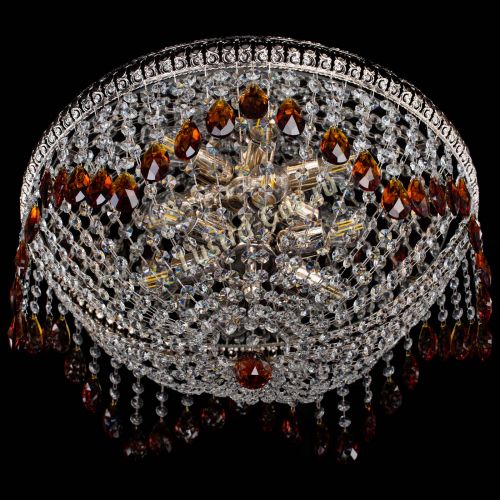 Люстра Лацио №5 журавлик чайная в Новокузнецке Гусь Хрустальный