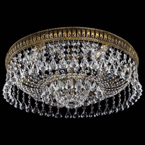 Люстра Лацио Капель Конусы под бронзу в Новокузнецке Гусь Хрустальный