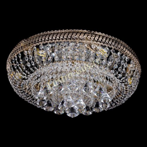 Люстра Лацио №1 конус - 6 ламп в Новокузнецке Гусь Хрустальный