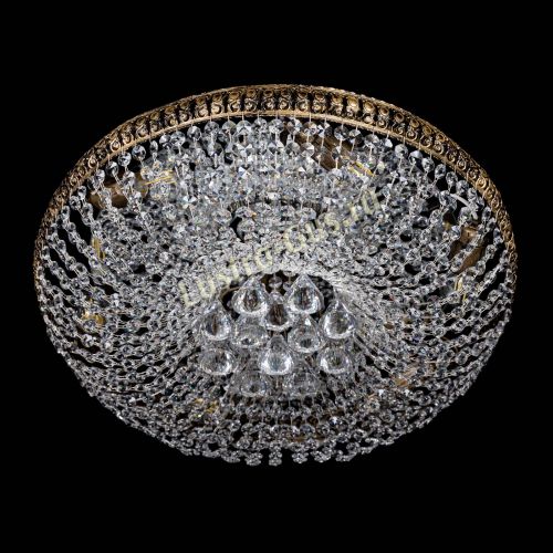 Люстра Лацио №6 конус под бронзу в Новокузнецке Гусь Хрустальный