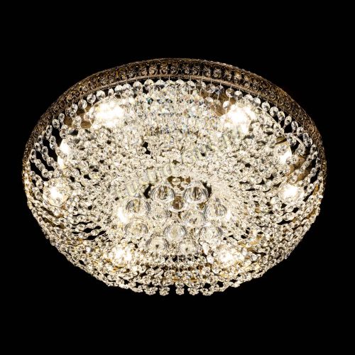 Люстра Лацио №6 конус под бронзу в Новокузнецке Гусь Хрустальный