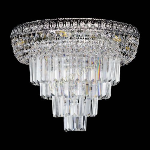 Люстра Лацио Лепестки Элегант в Новокузнецке Гусь Хрустальный