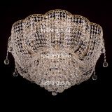 Люстра Лотос Александра, диаметр 600 мм, цвет золото, Люстры Гусь Хрустальный Люстра Лотос Александра, диаметр 600 мм, цвет золото, Люстры Гусь Хрустальный