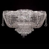 Люстра Лотос Александра, диаметр 700 мм, цвет серебро, Люстры Гусь Хрустальный Люстра Лотос Александра, диаметр 700 мм, цвет серебро, Люстры Гусь Хрустальный