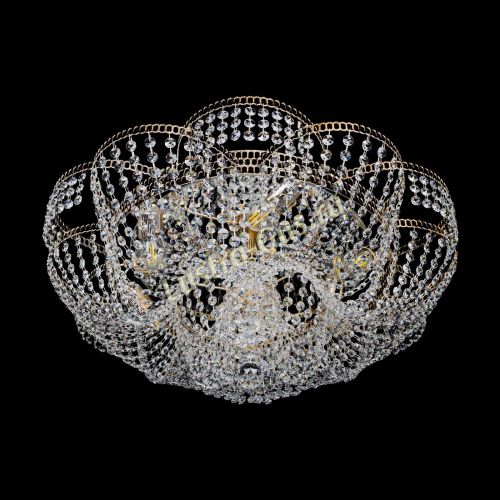 Люстра Лотос Классика в Новокузнецке Гусь Хрустальный