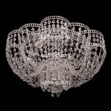 Люстра Лотос Пион, диаметр 500 мм, цвет серебро, Люстры Гусь Хрустальный Люстра Лотос Пион, диаметр 500 мм, цвет серебро, Люстры Гусь Хрустальный