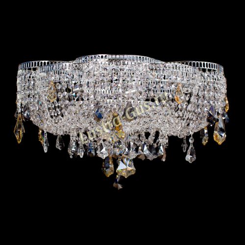 Люстра Лотос Стелла Осень в Новокузнецке Гусь Хрустальный