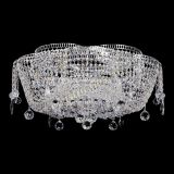 Люстра Лотос Стелла, диаметр - 700, цвет - серебро, Люстры Гусь Хрустальный Люстра Лотос Стелла, диаметр - 700, цвет - серебро, Люстры Гусь Хрустальный