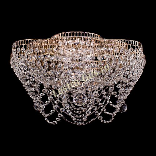 Люстра Лотос  Веер в Новокузнецке Гусь Хрустальный