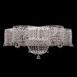 Люстра Лотос, диаметр 700 мм, цвет серебро, Люстры Гусь Хрустальный Люстра Лотос, диаметр 700 мм, цвет серебро, Люстры Гусь Хрустальный