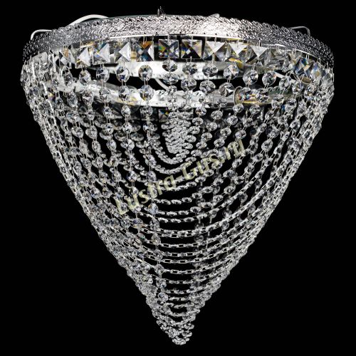 Люстра Милан №6 водоворот в Новокузнецке Гусь Хрустальный