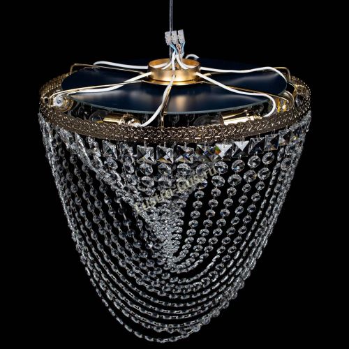 Люстра Милан №6 водоворот в Новокузнецке Гусь Хрустальный