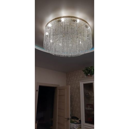 Люстра Милан капель №10 в Новокузнецке Гусь Хрустальный