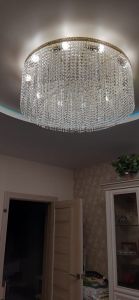 Люстра Милан капель №10 в Новокузнецке отзыв и фото покупателя