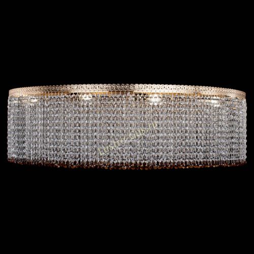 Люстра Милан капель №12 чайная в Новокузнецке Гусь Хрустальный