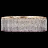 Люстра Милан капель №12 розовая в Новокузнецке