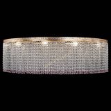 Люстра Милан капель №12 розовая в Новокузнецке