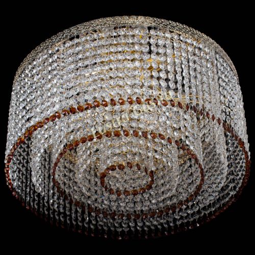 Люстра Милан капель оптикон Чайная в Новокузнецке Гусь Хрустальный