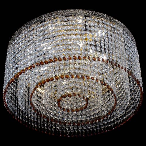 Люстра Милан капель оптикон Чайная в Новокузнецке Гусь Хрустальный