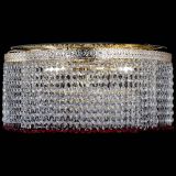 Люстра Милан капель оптикон Красная в Новокузнецке