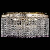 Люстра Милан капель оптикон Розовая в Новокузнецке