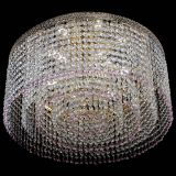 Люстра Милан капель оптикон Розовая в Новокузнецке