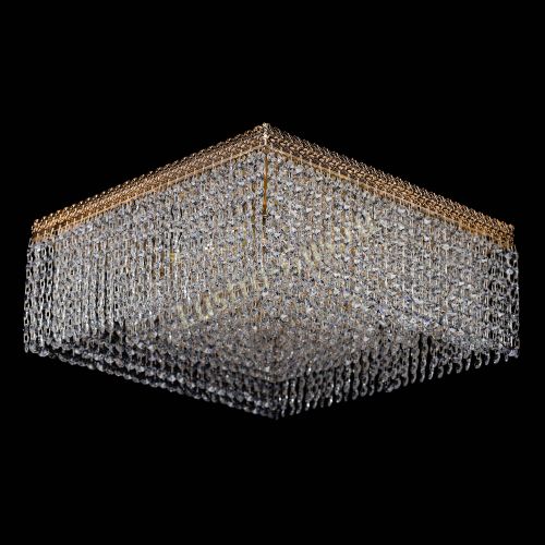 Люстра Милан Квадрат в Новокузнецке Гусь Хрустальный