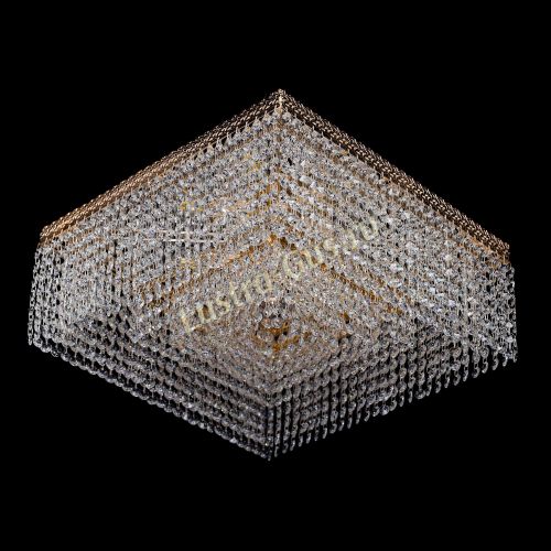 Люстра Милан Квадрат в Новокузнецке Гусь Хрустальный