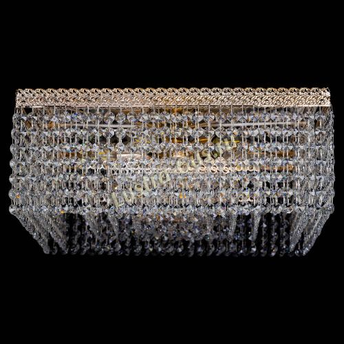 Люстра Милан Квадрат в Новокузнецке Гусь Хрустальный