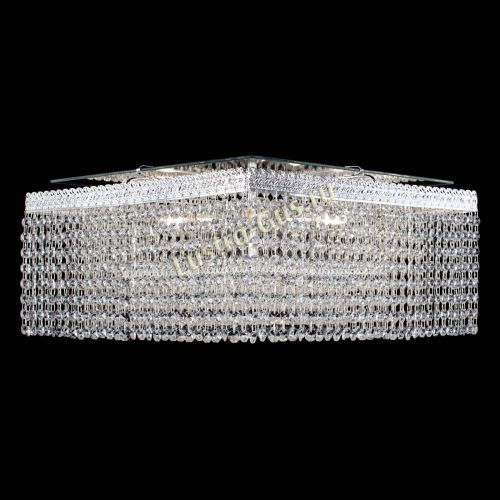 Люстра Милан Квадрат в Новокузнецке Гусь Хрустальный