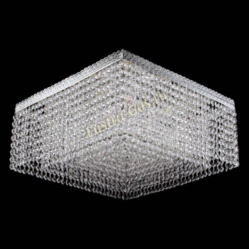 Люстра Милан Квадрат в Новокузнецке Гусь Хрустальный