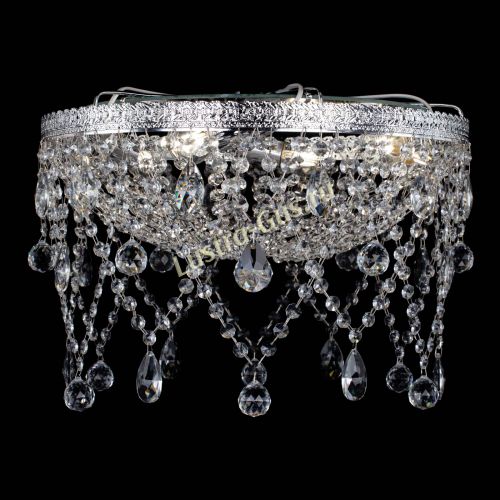 Люстра Милан Паутинка в Новокузнецке Гусь Хрустальный