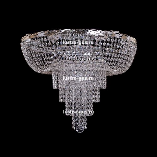 Люстра Анжелика пирамида обтикон в Новокузнецке Гусь Хрустальный