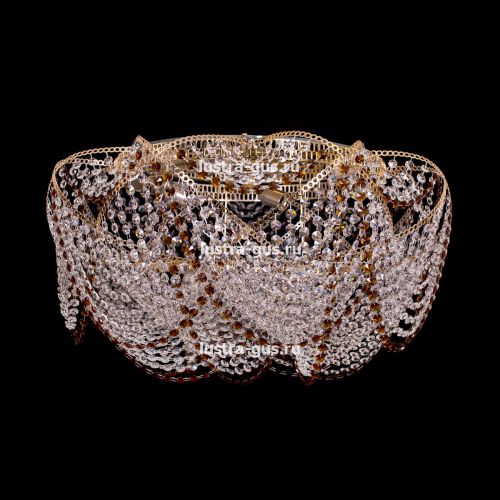 Люстра Галактика 4 цветная в Новокузнецке Гусь Хрустальный