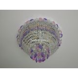 Люстра Катерина дубик цветная, цвет фурнитуры: серебро, Люстры Гусь Хрустальный Люстра Катерина дубик цветная, цвет фурнитуры: серебро, Люстры Гусь Хрустальный