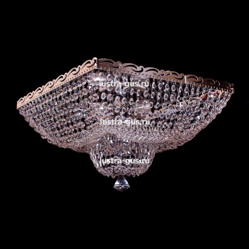 Люстра Квадрат Купол в Новокузнецке Гусь Хрустальный