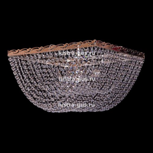 Люстра Квадрат Ракушка 2 в Новокузнецке Гусь Хрустальный