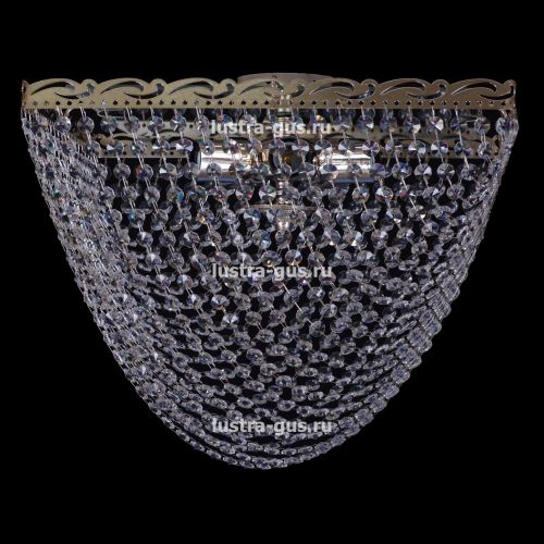 Люстра Квадрат Ракушка в Новокузнецке Гусь Хрустальный