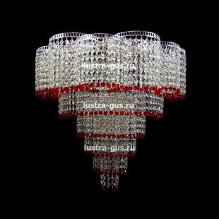 Люстра потолочная Лотос №3 цветная