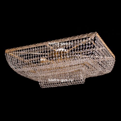 Люстра Прямоугольник №4 в Новокузнецке Гусь Хрустальный