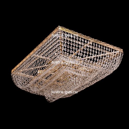 Люстра Прямоугольник №4 в Новокузнецке Гусь Хрустальный