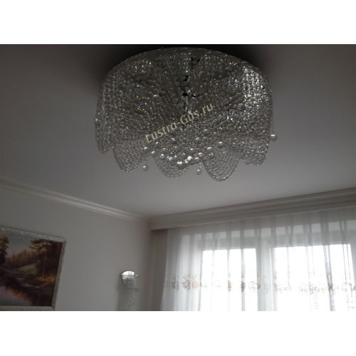 Люстра Виктория шар большая в Новокузнецке Гусь Хрустальный