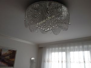 Люстра Виктория шар большая в Новокузнецке отзыв и фото покупателя