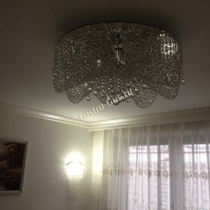 Люстра Виктория шар большая в Новокузнецке отзыв и фото покупателя