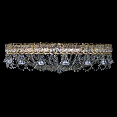 Люстра Водоворот 800 мм Ажур в Новокузнецке Гусь Хрустальный